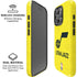 NBA Utah Jazz Yellow Texture iPhone 16 Pro Magsafe Impact Case